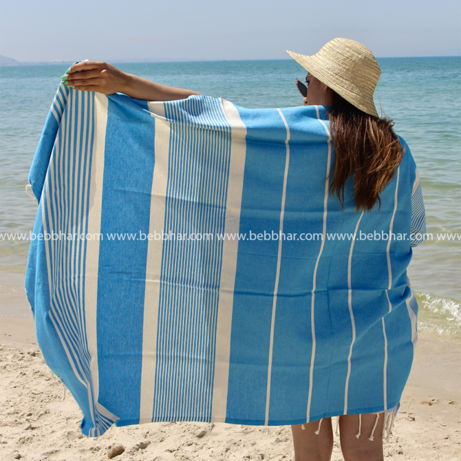 Fouta arthur 100% coton ultra absorbante et au séchage rapide